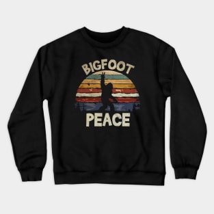 NEW COLOR BIGFOOT PEACE Crewneck Sweatshirt